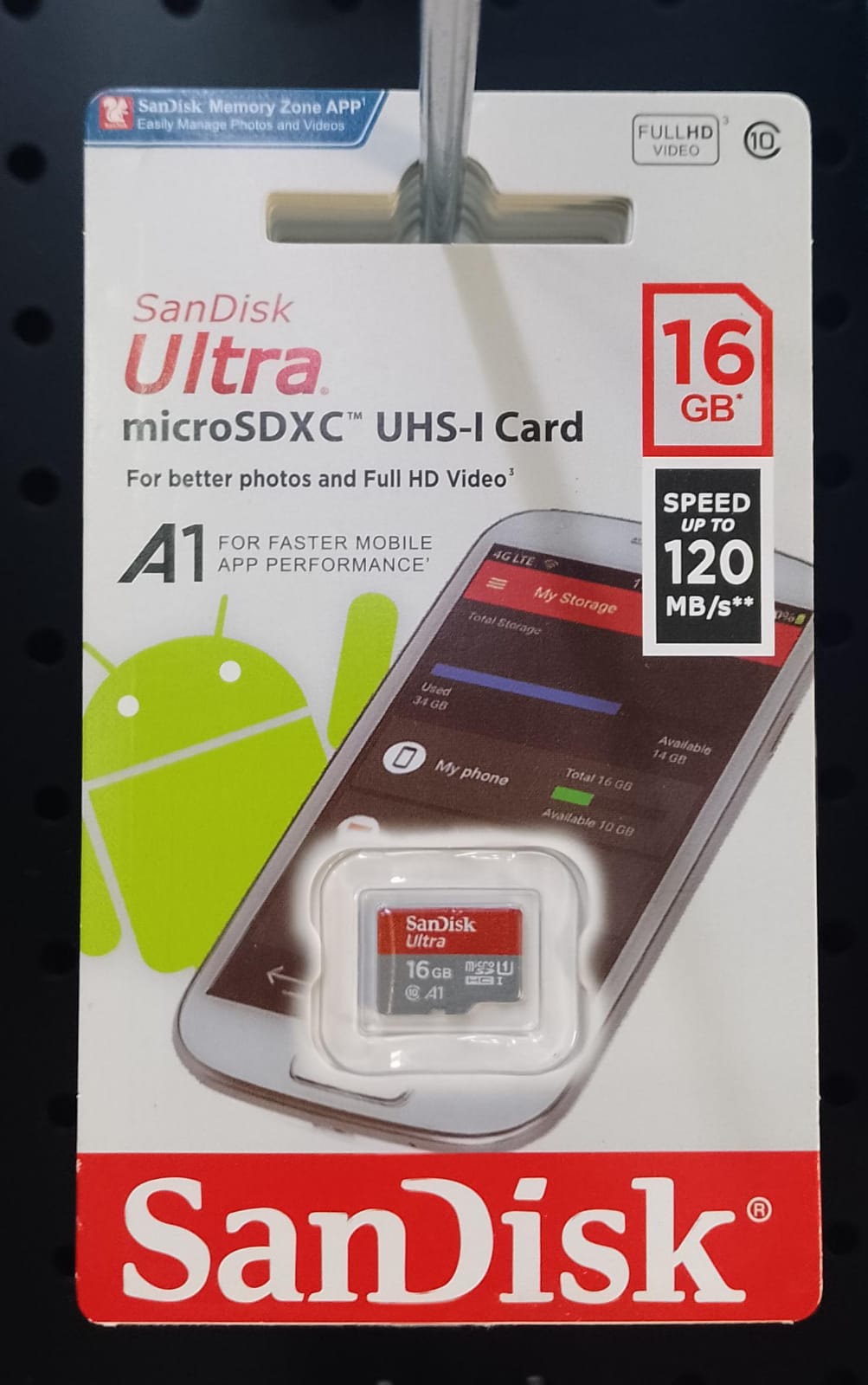 SANDISK 16gb SD Card